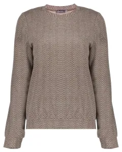 Geisha_Top_Jacquard_Brown_Gold