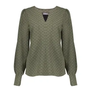 Geisha_Top_Print_Green_Black