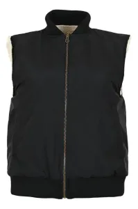Maicazz_Petty_Vest_Ecru__Zwart