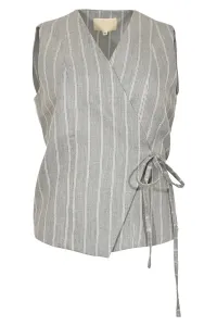 ZIZO_Sophia_Gilet_Silver_Stripe