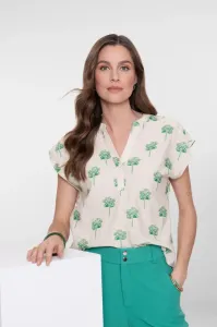 Geisha_Blouse_OffWhite_Green